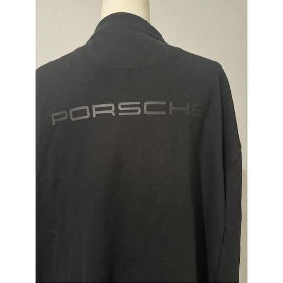 Porsche Motosport black zip up sweater XXL - Picture 8 of 10